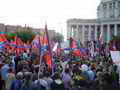 Митинг на Суворовской площади в Москве в защиту ДНР и Новороссии. 11.06.2014г
