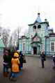 На Серафимовском кладбище в  Санкт-Петербурге делегация из пос. Седово. 4 марта 2014г