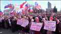 Мтитинги в Донецке 22-23 марта проши под лозунгами "Долой нелегитимную власть!", "Долой Таруту!", "За федерализацию Украины!"