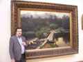 Картина И.И. Левитана "У омута" - "поворачивающийся мостик"