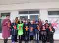 Участники Вахты памяти-2016 в Седовской школе (ДНР)