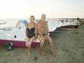 Лях А.П. и Лях В.П. на Центральном пляже г. Анапа, июль 2020г