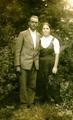 Фото с мужем Лях В.К., Буденновка, 1939 год