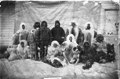 Члены экспедиции Г.Я. Седова в меховых костюмах. Г, Архангельск, август 1912г