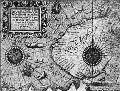 Карта Новой Земли в книге Де-Фера, спутника Баренца (изд. 1598г)