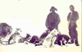 В.Ю. Визе и М.А. Павлов в санной экспедиции по Новой Земле, 1912г