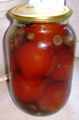 Маринованные помидоры в литровой банке