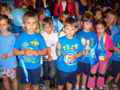 Дети, участники церемонии открытия детской площадки в г. Новоазовске