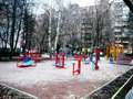 На улице Седова в Москве много уютных детских площадок