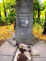 Памятник на могиле В.Ю. Визе на Волком кладбище Санкт-Петербурга