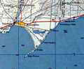 Фрагмент немецкой топографической карты 1941г